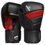 Guantoni Boxe Hayabusa T3 Nero/Rosso 12 oz, Colore: Nero, OZ: 12oz