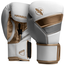 Gants de boxe Hayabusa T3 Blanc/Or 12 oz, Couleur: Blanc, oz: 12oz