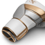Gants de boxe Hayabusa T3 Blanc/Or 18 oz, Couleur: Blanc, oz: 18oz, 2 image