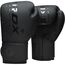 Boxhandschuhe RDX F6 Kids – Schwarz/Schwarz – 6oz, Farbe: Schwarz, OZ: 6oz