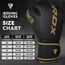 Boxhandschuhe RDX F6 Kara – Schwarz/Gold – 10oz, Farbe: Schwarz, OZ: 10oz, 7 image