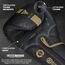 Guantoni Boxe RDX F6 Kara – Nero/Oro – 16oz, Colore: Nero, OZ: 16oz, 6 image