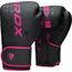 Boxhandschuhe RDX F6 Kids – Schwarz/Rosa – 6oz, Farbe: Rosa, OZ: 6oz