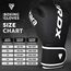 Boxhandschuhe RDX F6 Kara – Schwarz/Weiss – 10oz, Farbe: Schwarz, OZ: 10oz, 7 image