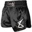Pantaloncini Muay Thai 8Weapons Strike – Nero/Bianco – S, Taglia: M, Colore: Nero