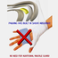 Gants de boxe HitnMove Balance lacets Blanc 12oz, Couleur: Blanc, oz: 12oz, 7 image