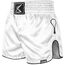 Muay Thai Shorts 8 Weapons Mongkol Weiss/Schwarz L, Bekleidungsgrösse: L, Farbe: Weiss