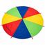 Rainbow fabric parachute for children Omada