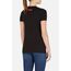 Cropped T-Shirt W/ Prints, Size: S, Colour: Schwarz, 3 image