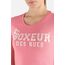 Basic T-Shirt With Front Logo, Size: XL, Colour: Rosa, Size: XL, 3 image