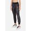 Long Sweatpants W/ Piping, Size: XL, Colour: Schwarz