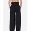 Wide Leg High Waist Pants, Size: M, Colour: Schwarz, 2 image