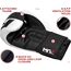 Gants de boxe Rex F4 – Blanc/Noir – 12oz, Couleur: Blanc, oz: 12oz, 2 image