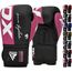 Gants de boxe Rex F4 – Rose/Noir – 10oz, Couleur: Rose, oz: 10oz, 4 image