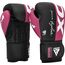 Boxhandschuhe Rex F4 – Rosa/Schwarz – 8oz, Farbe: Rosa, OZ: 8oz