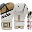 Gants de boxe RDX F7 Ego – Blanc/Or – 12oz, Couleur: Or, oz: 12oz, 4 image