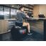 UFC Swiss Ball – 55 cm (Fitball d’entraînement), Taille: 55 cm, Couleur: Argente, 2 image