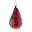 UFC  Poire de vitesse cuir 25cm x 18cm, Taille: M, Couleur: Noir