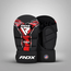 MMA Sparring Gloves RDX Aura F17 Black/Red - Size L, Taille: L, Couleur: Rouge