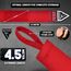 RDX WX Professional Boxing Hand Wraps 4.5 m – Red, Colore: Rosso, Lunghezza: 4.5m, 3 image