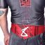 8 WEAPONS Fight Shorts, Samurai 2.0, black-red, XXL, Taglia: 2XL, Colore: Nero, 9 image
