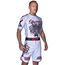 8 WEAPONS Fight Shorts, Samurai 2.0, white-red, S, Taglia: S, Colore: Bianco, 4 image