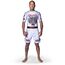 8 WEAPONS Fight Shorts, Samurai 2.0, white-red, L, Taglia: L, Colore: Bianco, 7 image