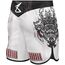 8 WEAPONS Fight Shorts, Samurai 2.0, white-red, XL, Taglia: XL, Colore: Bianco, 2 image