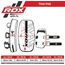 Pao Muay Thai F6 RDX Or – 1 pièce, Taille: Taille unique, Couleur: Noir, 2 image