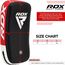 RDX T1 Curved Thai Kick Pad – The Ultimate Muay Thai Training Gear, Taglia: Taglia unica, Colore: Rosso, 5 image