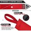 Bandes de Boxe RDX Hand Wraps Pro 2.5 m Rouges, Couleur: Rouge, Longueur: 2.5m, 2 image
