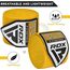 RDX Hand Wraps Pro 2.5m Yellow, Colour: Yellow, Length: 2.5m, 5 image