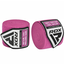 RDX WX Professional Boxing Hand Wraps 4.5 m – Pink, Colore: Rosa, Lunghezza: 4.5m