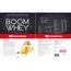 Boom Whey 1000g Powerfood One | Banana, 2 image