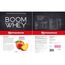 Boom Whey 1000g Powerfood One | Peach, 2 image