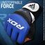 Grappling Glove RDX S, Size: S, Colour: Blue, 2 image