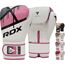 Boxhandschuhe RDX F7 Ego – Weiss/Rosa – 10oz, Farbe: Rosa, OZ: 10oz, 4 image