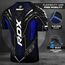 Compression Rash Guard RDX IMMAF Blue 3XL, Size: 3XL, Colour: Blue, 6 image