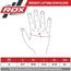 Full Finger Gym Gloves RDX T2 Blue XL, Size: XL, Colour: Blue, 2 image