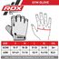 Half Finger Gym Gloves RDX T2 Green L, Size: L, Colour: Green, 6 image