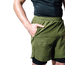 2-in-1 MMA Shorts RDX T16 Army Green XL, Size: XL, Colour: Khaki, 4 image