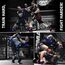 Shorts MMA IMMAF, Taille: 4XL, Couleur: Rouge, 6 image