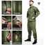 Sauna Suit RDX C1 Army Green L, Size: L, Colour: Khaki, 3 image