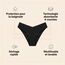 Menstruations-Badehose „Wave Coral“ von Marea | L, 4 image