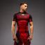 Rashguard Kurzarm Venum Galactic 3.0 Rot/Silber S, Bekleidungsgrösse: S, Farbe: Rot