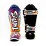 Protège-tibias Twins Graffiti – L, Taille: L, Couleur: Multicolore, 2 image