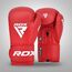 Gants de boxe RDX Amateur Competition AS2 – Rouge – 12oz, Couleur: Rouge, oz: 12oz