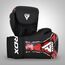 Boxhandschuhe RDX F17 - Schwarz/Rot - 10oz, Farbe: Rot, OZ: 10oz, 4 image
