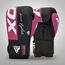Gants de boxe Rex F4 – Rose/Noir – 10oz, Couleur: Rose, oz: 10oz