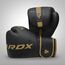 Guantoni Boxe RDX F6 Kids – Nero/Oro – 6oz, Colore: Oro, OZ: 6oz, 4 image